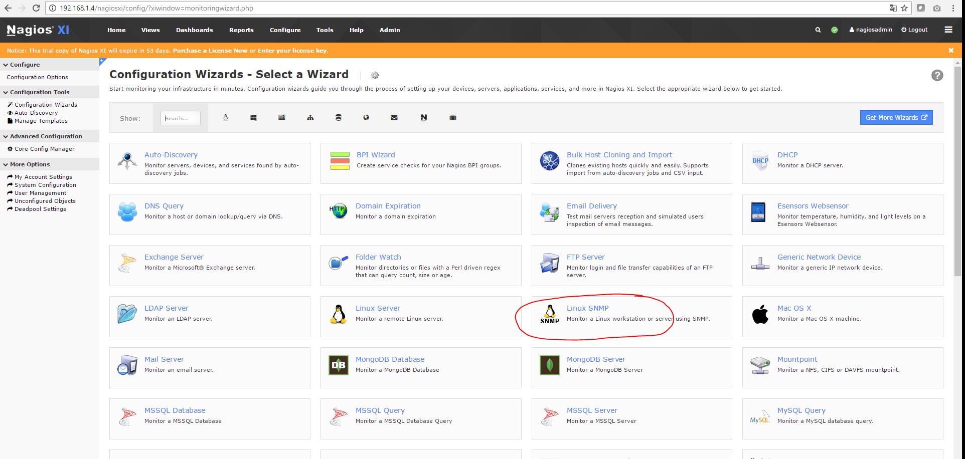 10g packet capture manual nagios setup 0
